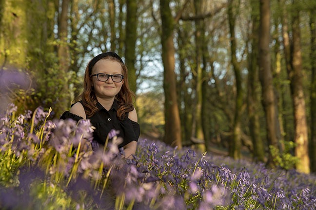 Wenallt Woods Bluebell Photoshoot